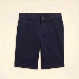 New Brooks Brothers Boys Flat-front Chino Shorts  Size 12